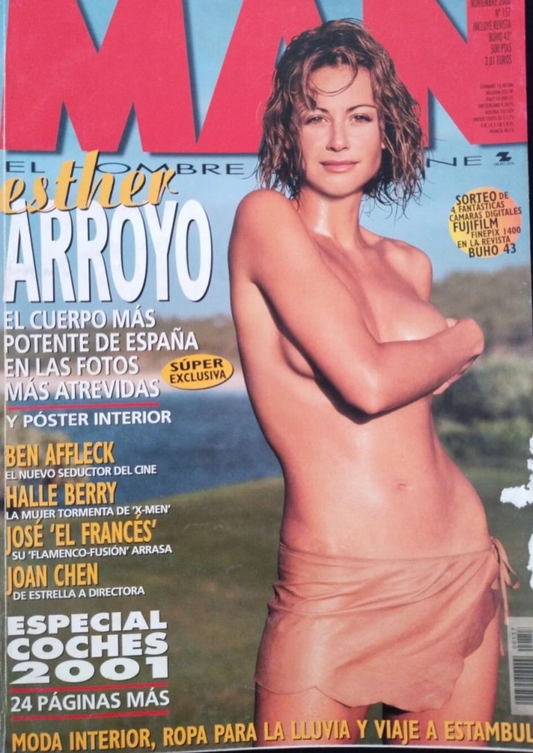 MAN EL HOMBRE QUE VIENE magazine side cover Issue 157  November 2000