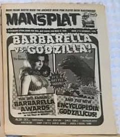 MANSPLAT magazine cover Issue 12 May 1998