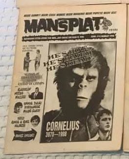 MANSPLAT magazine cover Issue 13  
