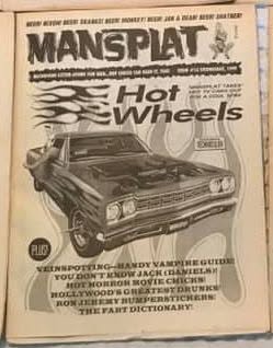 MANSPLAT magazine cover Issue 14  