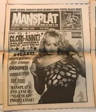 MANSPLAT magazine cover Issue 22  