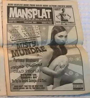 MANSPLAT magazine cover Issue 23  