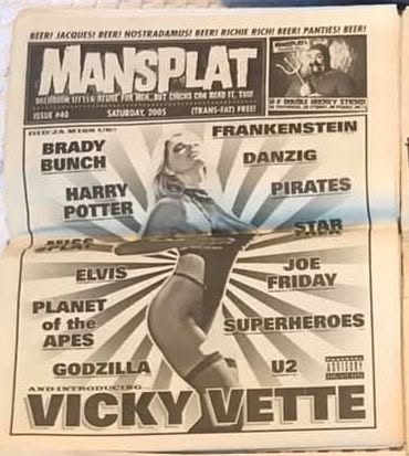 MANSPLAT magazine cover Issue 40  