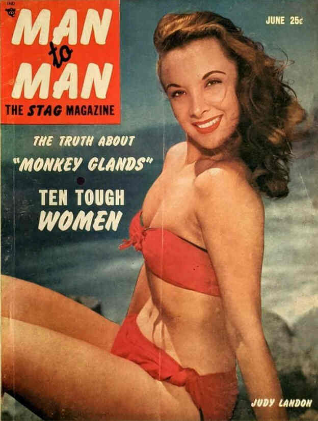 MAN TO MAN magazine side cover  June 1952
