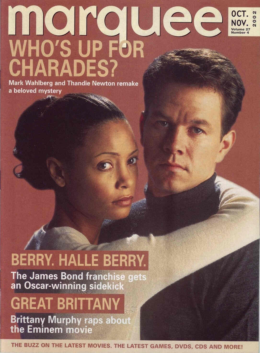MARQUEE (Ca) magazine side cover October/November 2002
