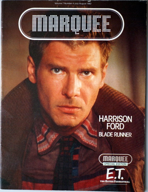 MARQUEE (Ca) magazine side cover  Vol 7 # 4 July/August 1982