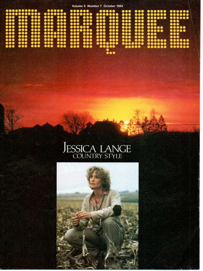 MARQUEE (Ca) magazine side cover  Vol 9 # 7 October 1984