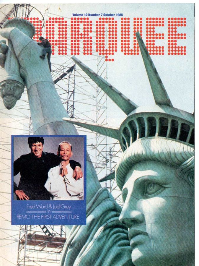 MARQUEE (Ca) magazine side cover  Vol 10 # 7 October 1985