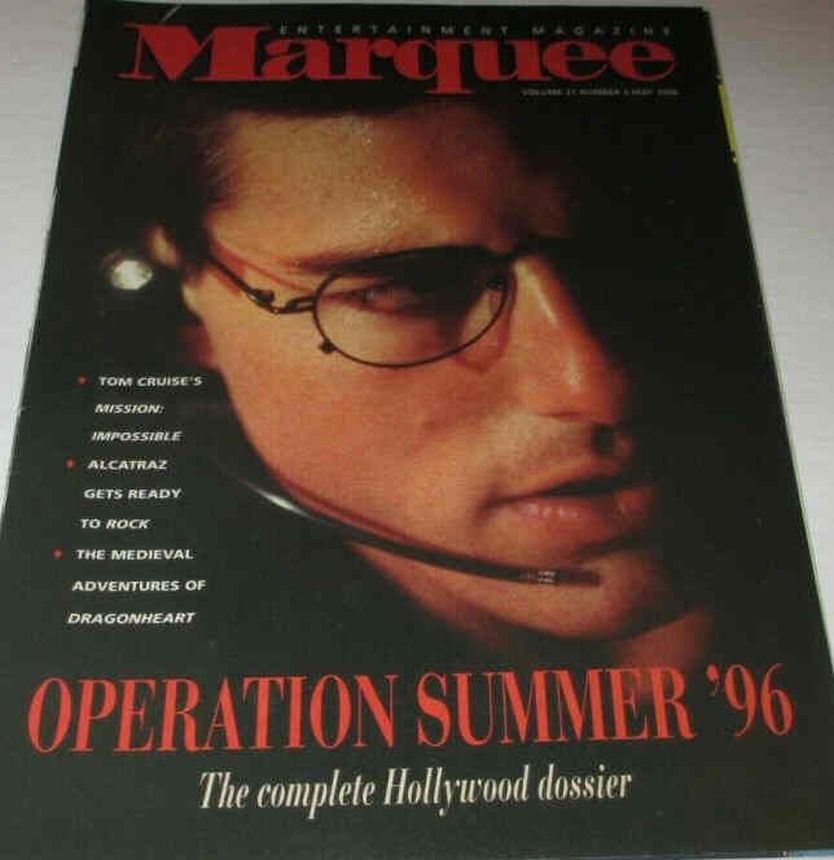 MARQUEE (Ca) magazine side cover  Vol 21 No 3 May 1996