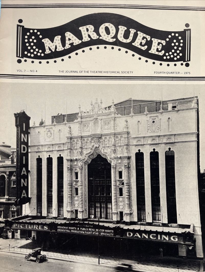 MARQUEE magazine side cover  Vol 7 No  4  October/December 1975