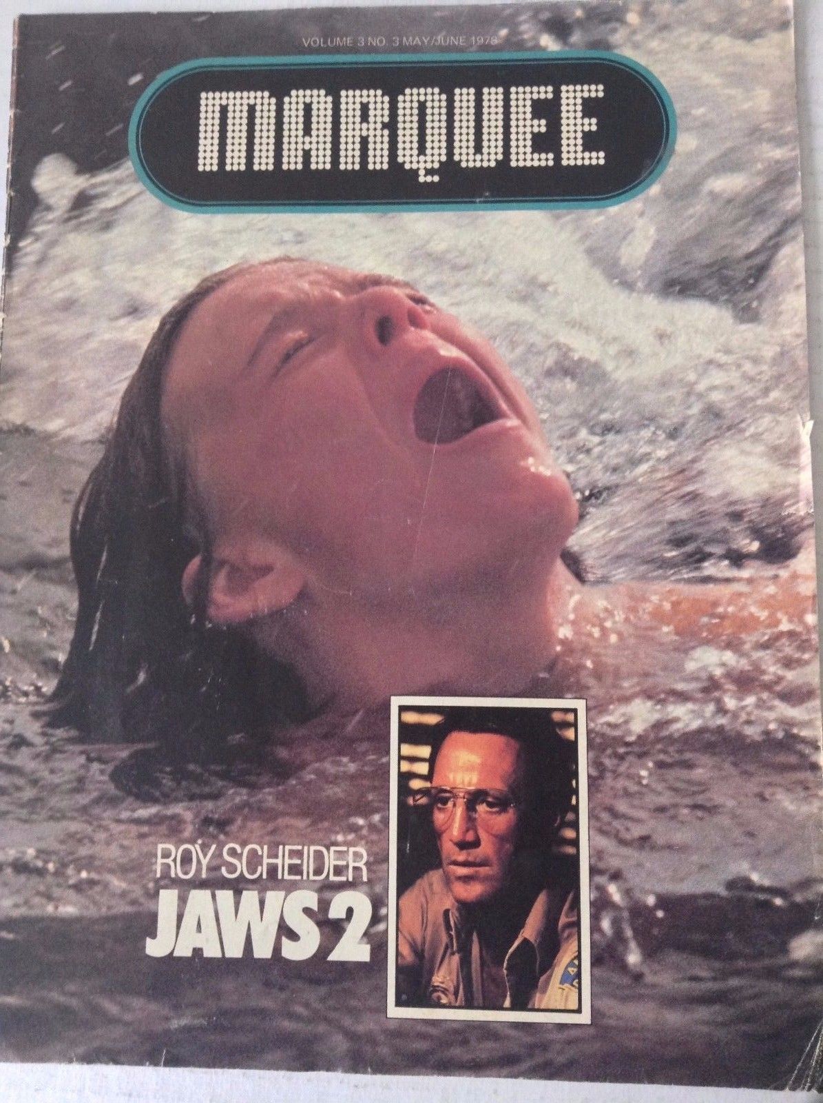 MARQUEE (Ca) magazine side cover  Vol 3 # 3  May/June 1978