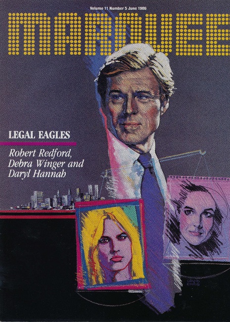 MARQUEE (Ca) magazine side cover  Vol 11 No  5  June 1986