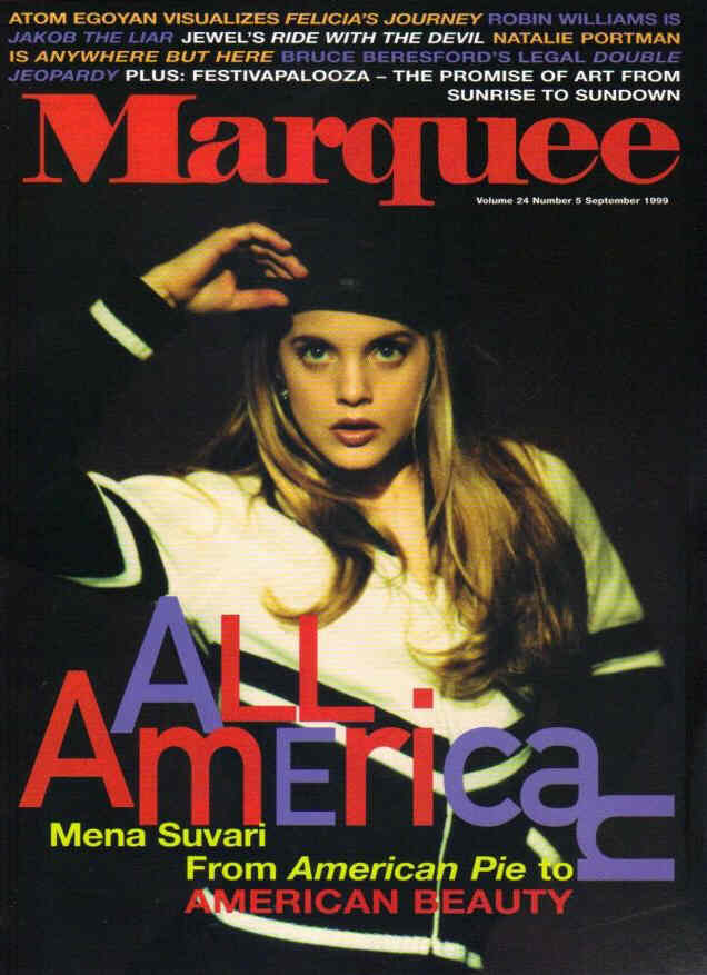 MARQUEE (Ca) magazine side cover  Vol 24 No 5 September 1999