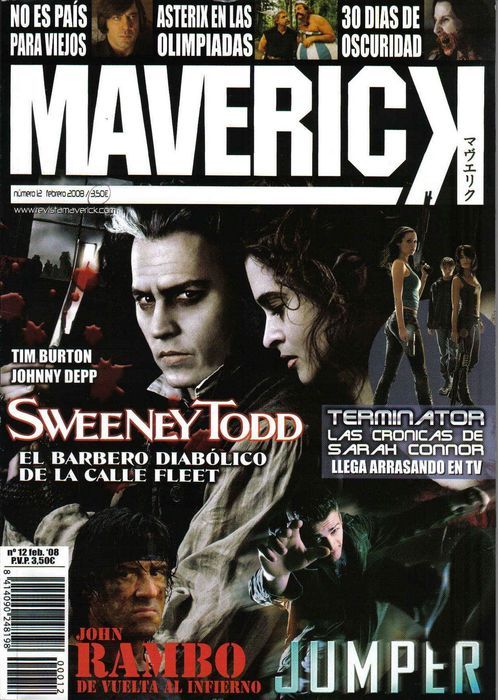 MAVERICK magazine cover Issue 12 February 2008