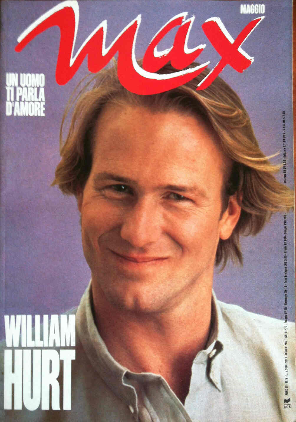 MAX magazine cover May 1987