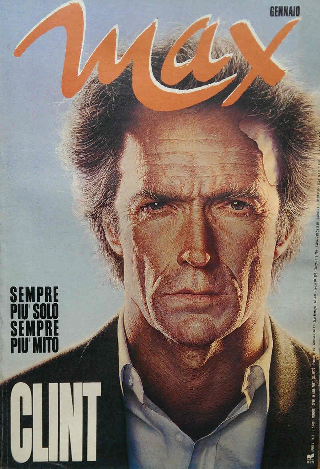 MAX magazine cover January 1989