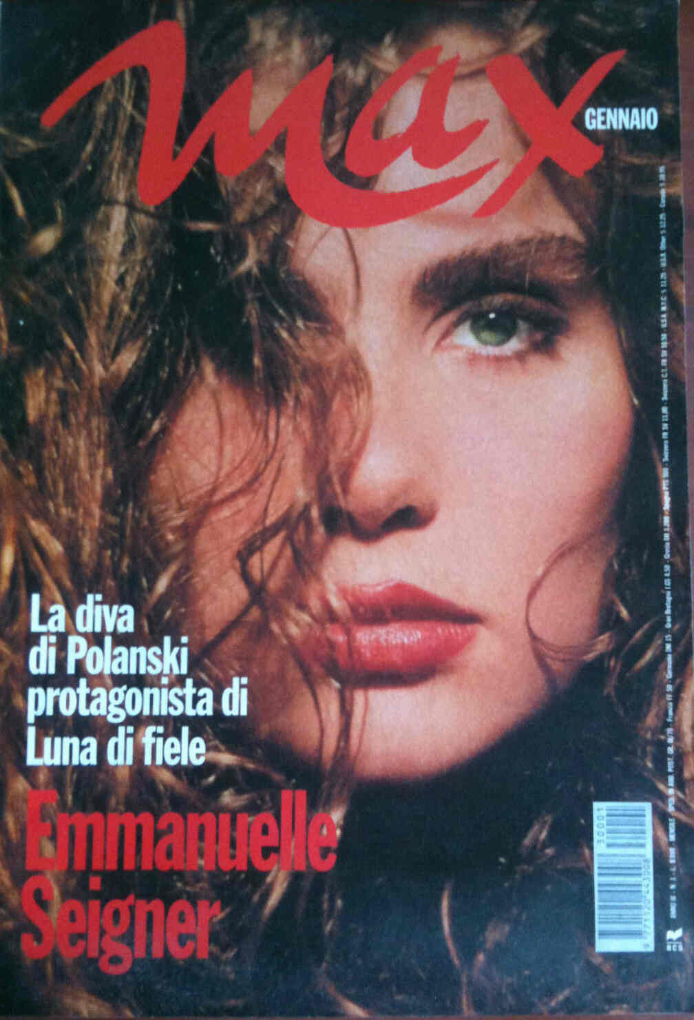 MAX magazine cover January 1993