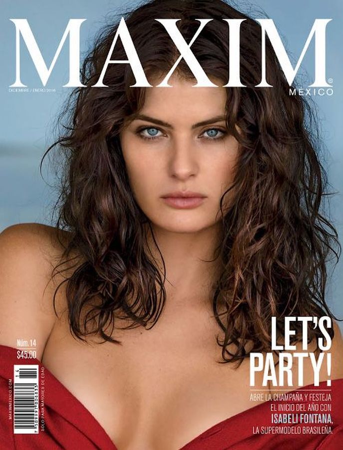 MAXIM MEXICO magazine cover  December 2015/ January 2016 