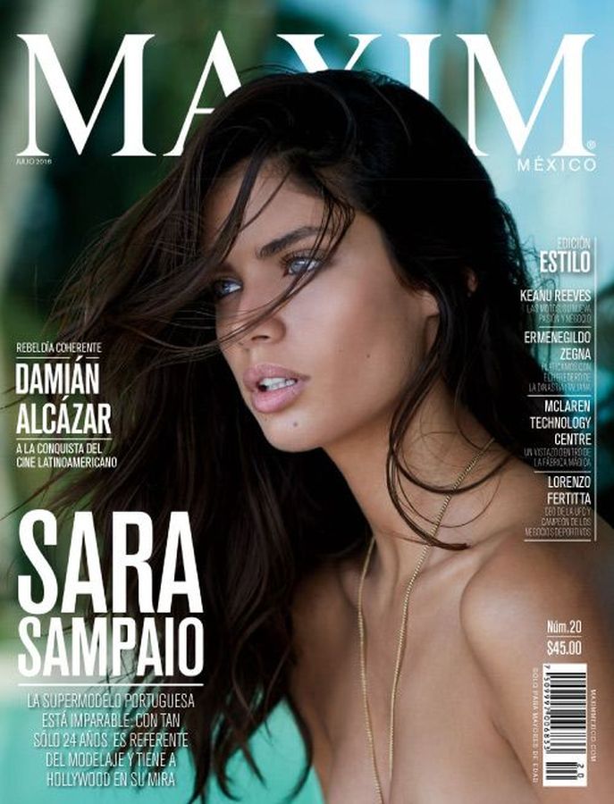 MAXIM MEXICO magazine cover  July 2016