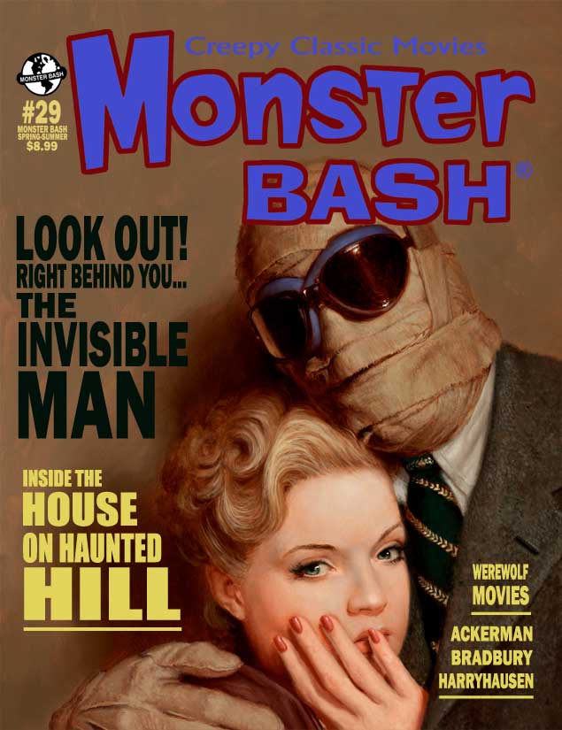 MONSTER BASH magazine cover Issue 29 Spring/Summer 2017