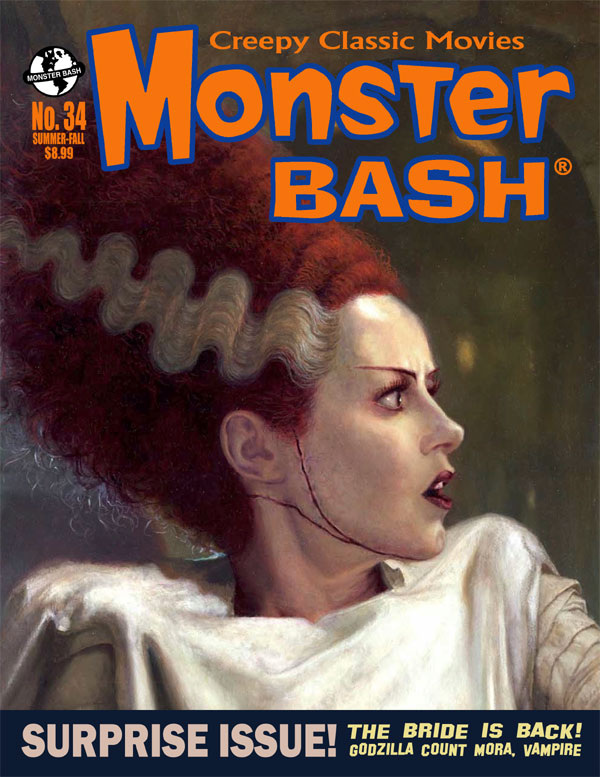 MONSTER BASH magazine cover Issue 34 Summer 2018