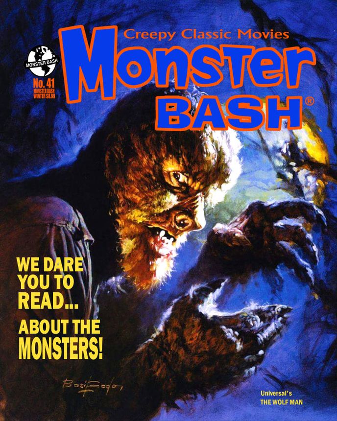 MONSTER BASH magazine cover Issue 41 Winter 2020