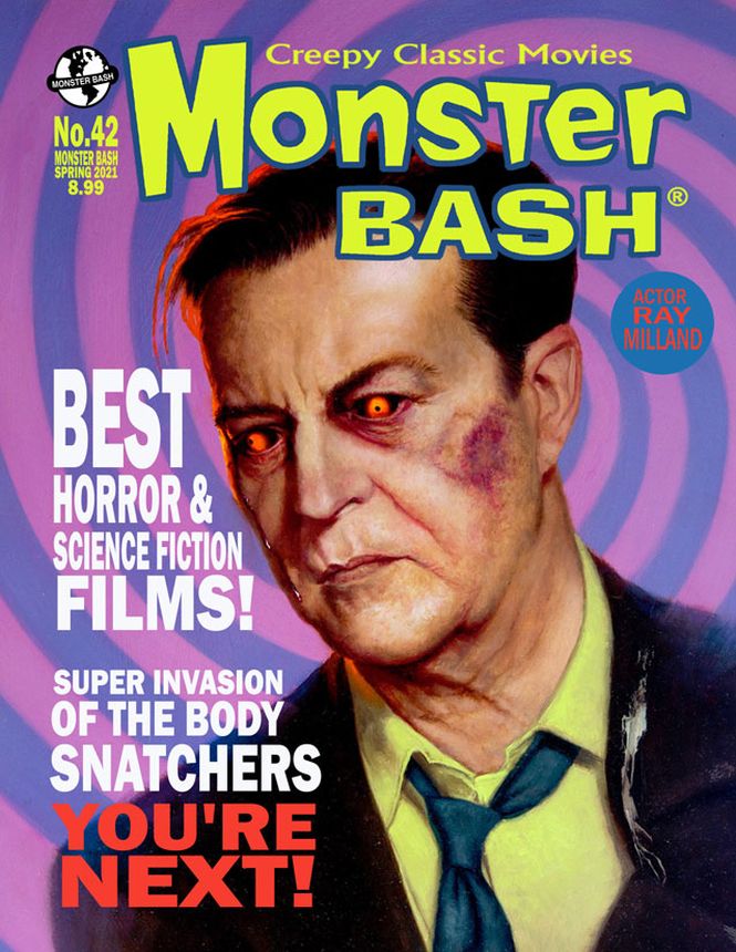 MONSTER BASH magazine cover Issue 42 Spring 2021