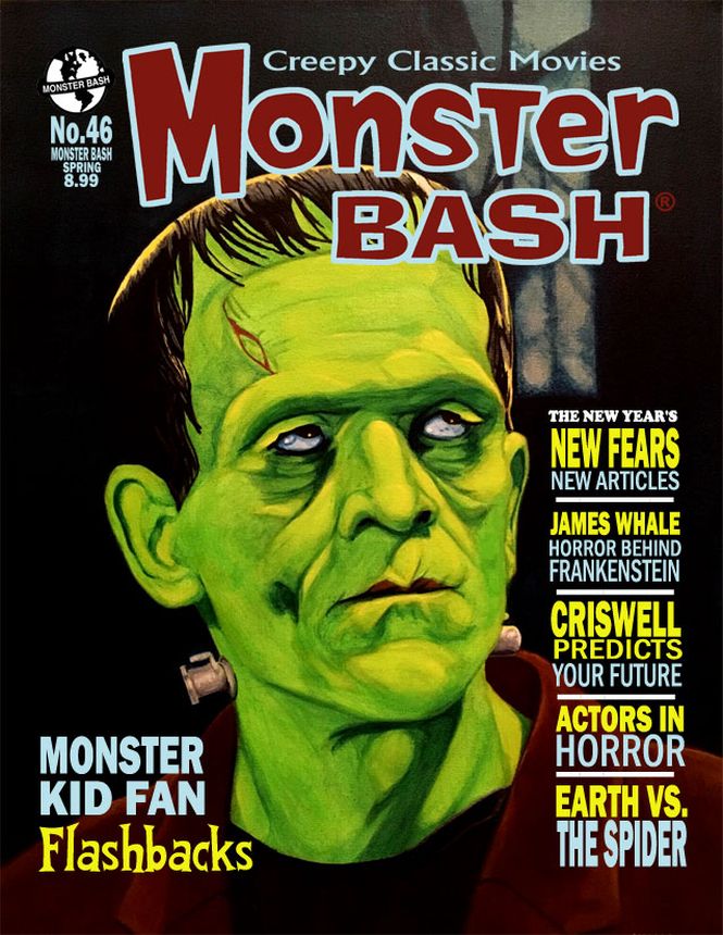 MONSTER BASH magazine cover Issue 46 Spring 2022