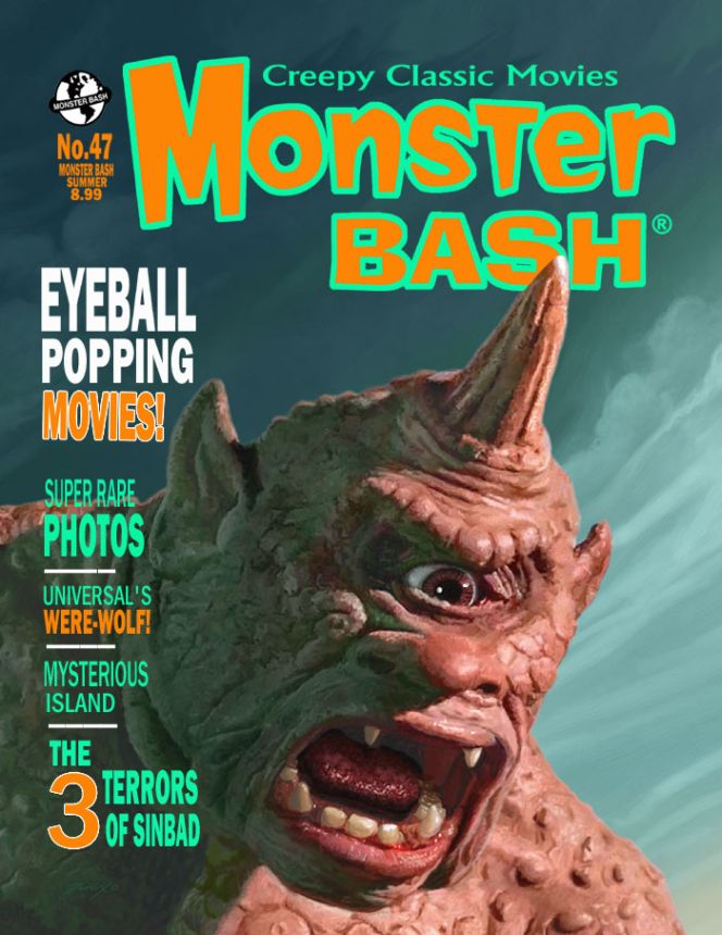MONSTER BASH magazine cover Issue 47 Summer 2022