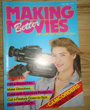 MAKING BETTER MOVIES magazine cover Issue 3 May 1985