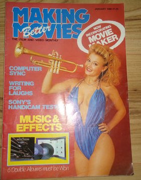 MAKING BETTER MOVIES magazine cover January 1986