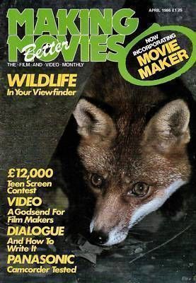 MAKING BETTER MOVIES magazine cover April 1986