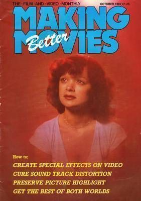 MAKING BETTER MOVIES magazine cover October 1987