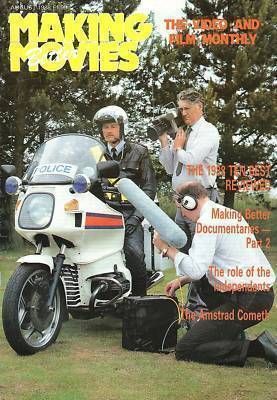 MAKING BETTER MOVIES magazine cover August 1988