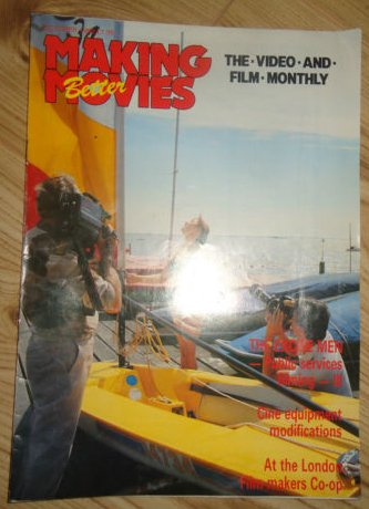 MAKING BETTER MOVIES magazine cover October 1988