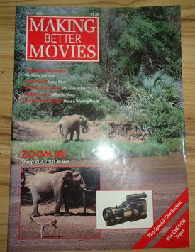 MAKING BETTER MOVIES magazine cover May 1989