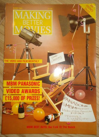 MAKING BETTER MOVIES magazine cover June 1989