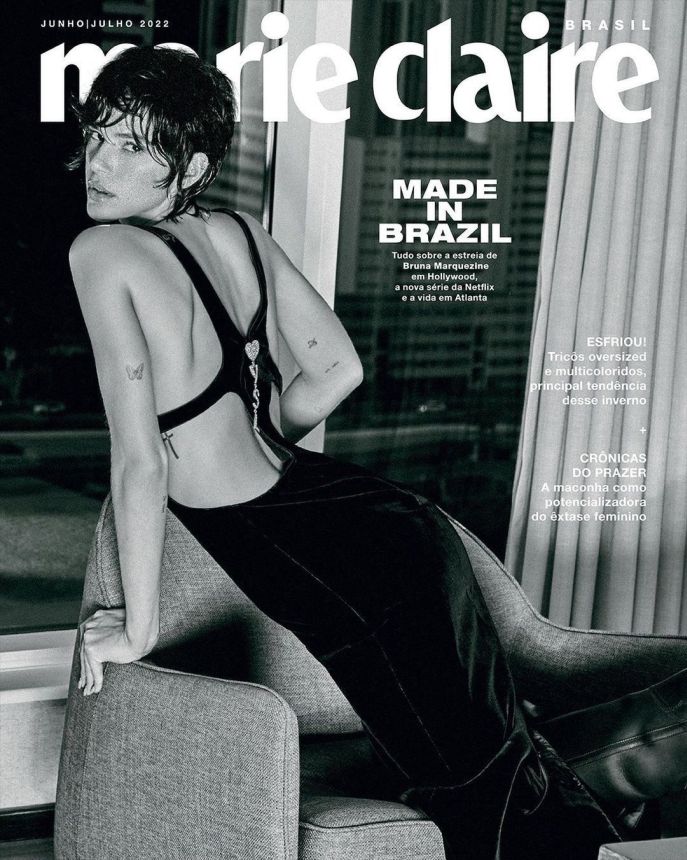MARIE CLAIRE BRAZIL magazine side cover  June/July 2022