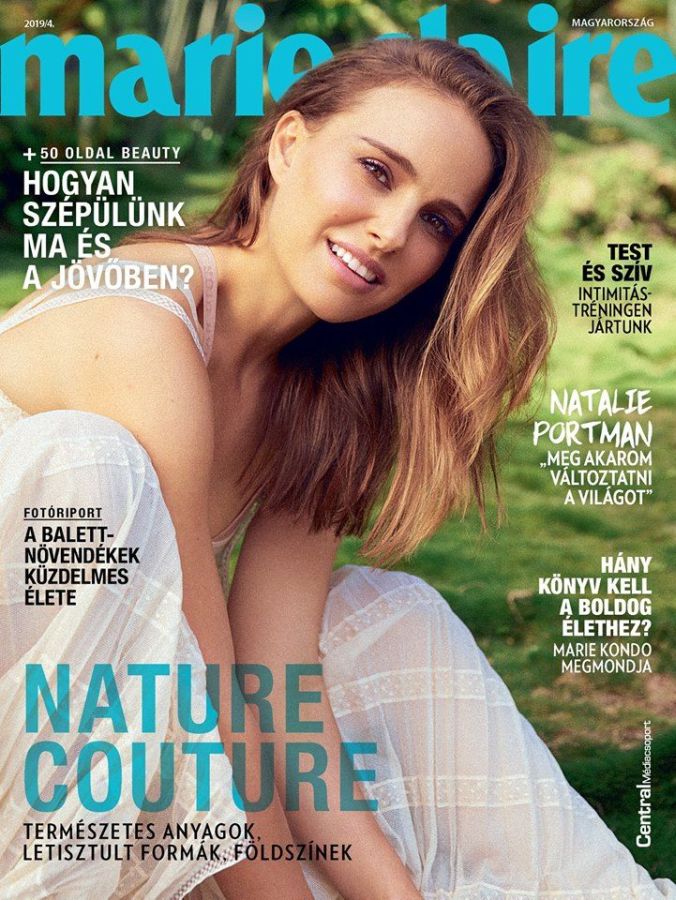 MARIE CLAIRE HUNGARY magazine cover  April 2019