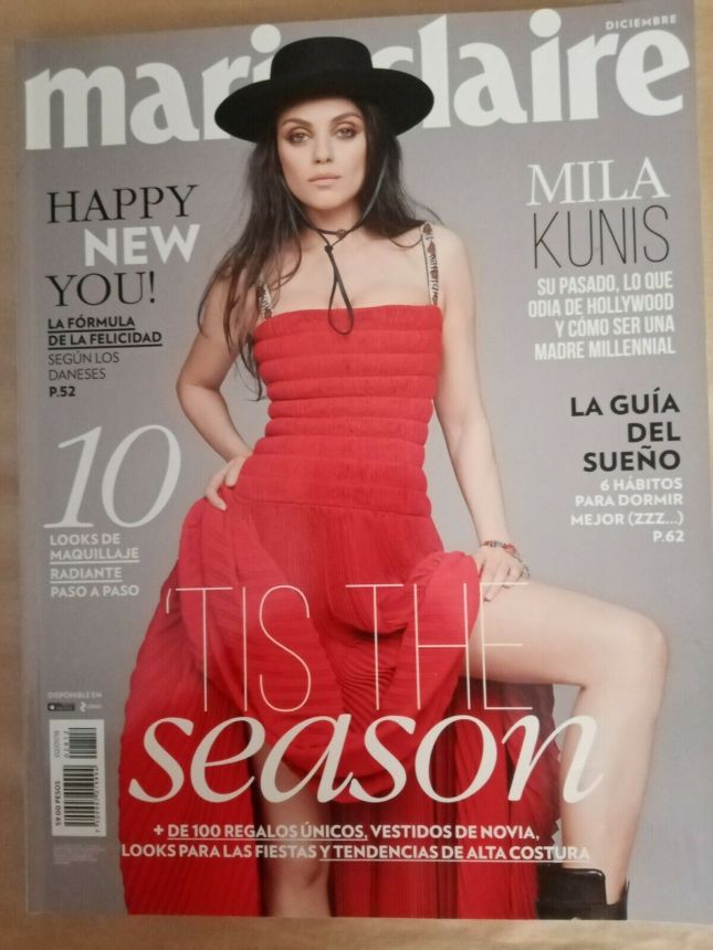 MARIE CLAIRE MEXICO magazine cover  December 2017