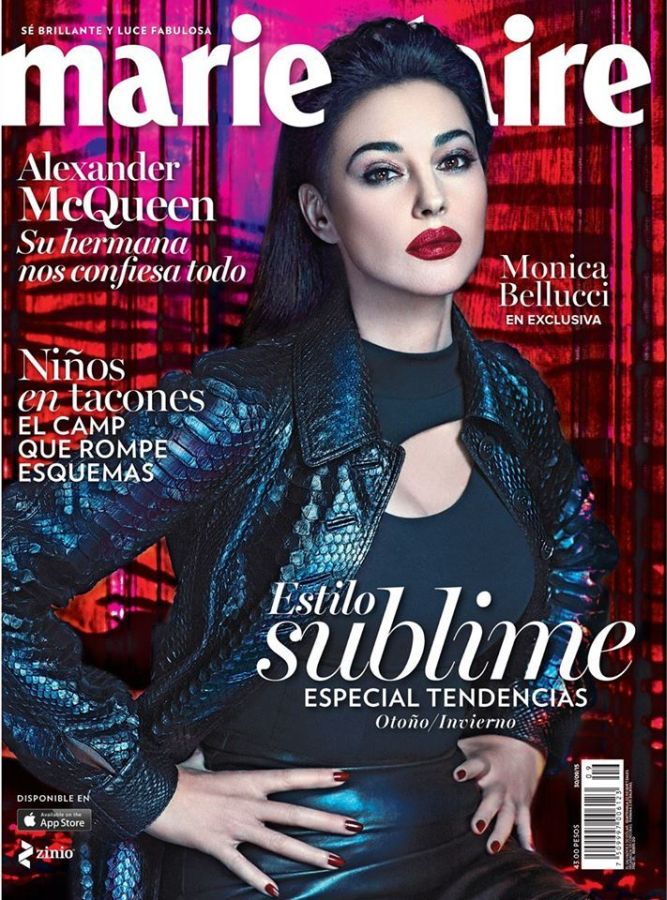 MARIE CLAIRE MEXICO magazine cover  September 2015