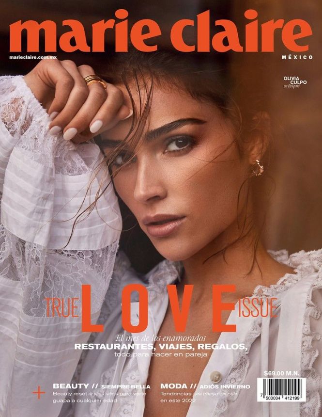 MARIE CLAIRE MEXICO magazine cover  February 2022
