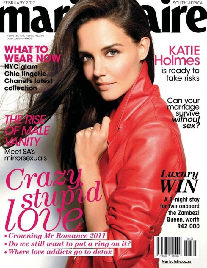 MARIE CLAIRE SOUTH AFRICA magazine cover  February 2012