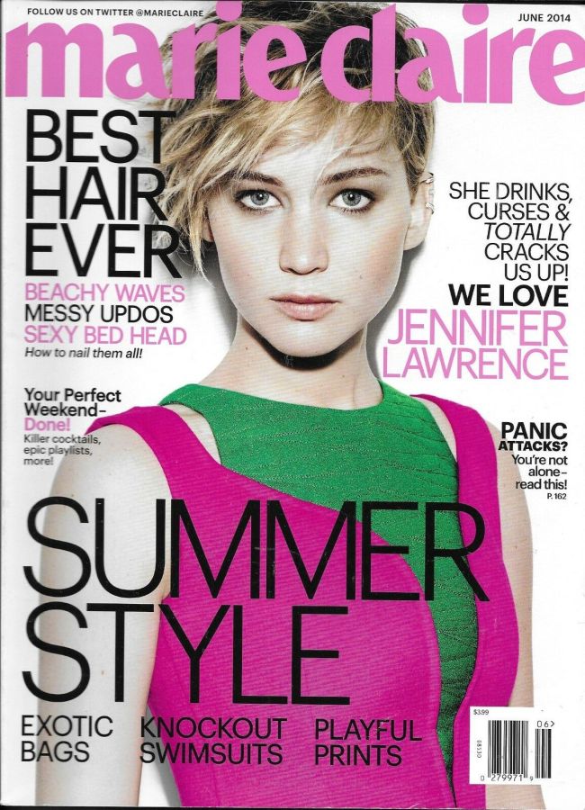 MARIE CLAIRE USA magazine cover  June 2014