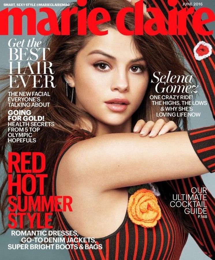 MARIE CLAIRE USA magazine cover  June 2016