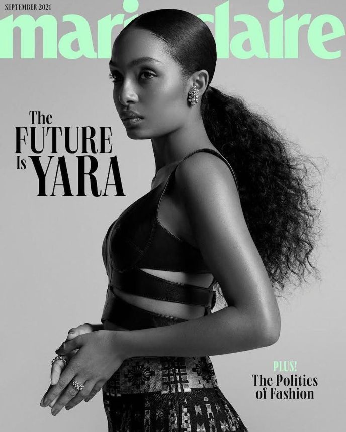 MARIE CLAIRE USA magazine cover  September 2021