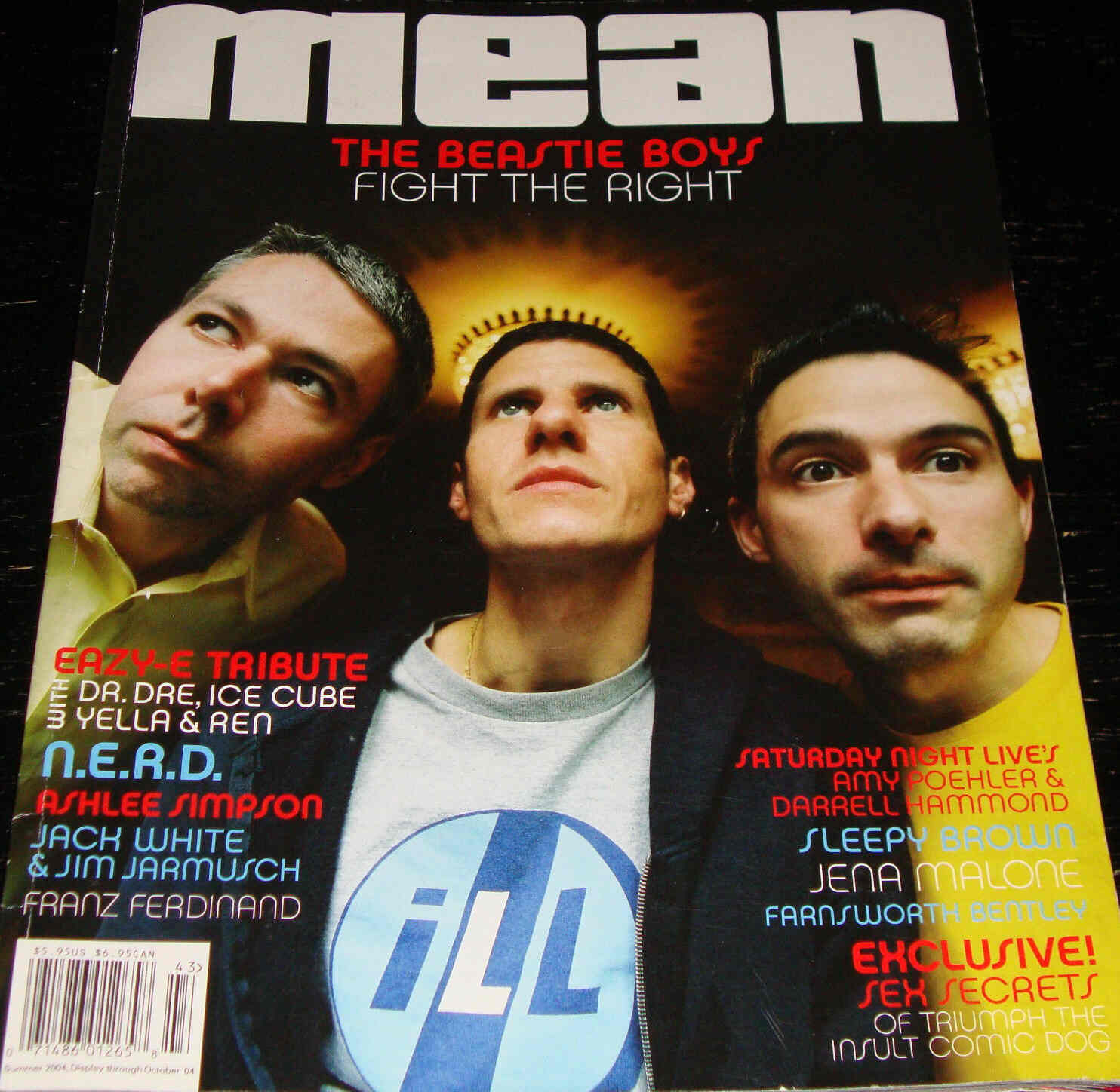 MEAN magazine side cover Summer 2004