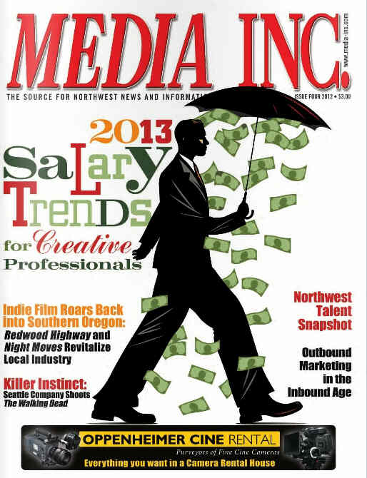 MEDIA INC. magazine side cover Issue 4  2012