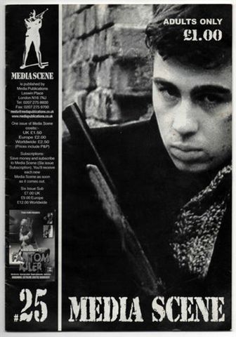 MEDIA SCENE magazine cover Issue 25  