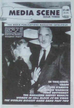 MEDIA SCENE magazine cover Issue 3   1996